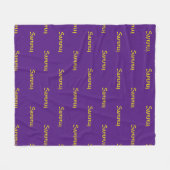 Personalisiert Fleece Blanket (Vorderseite (Horizontal))