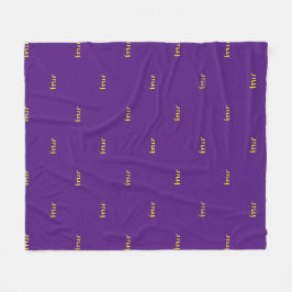 Personalisiert Fleece Blanket