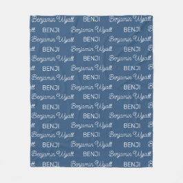 Personalisiert Fleecedecke