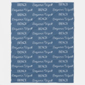 Personalisiert Fleecedecke (Vorderseite)