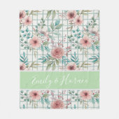 Personalisiert Fleecedecke (Vorderseite)