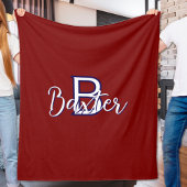 Personalisiert Fleecedecke