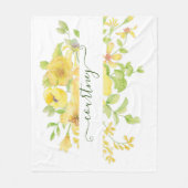 Personalisiert Fleecedecke (Vorderseite)