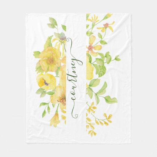 Personalisiert Fleecedecke (Vorderseite)