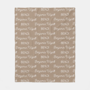 Personalisiert Fleecedecke