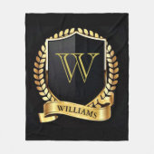 Personalisiert Fleecedecke (Vorderseite)