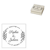 Personalisiert, Florale, Dankbarkeit Gummistempel (Stempel)