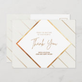 Personalisiert - Foliage Muster Extravagant Vielen Postkarte (Vorne/Hinten)