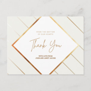 Personalisiert - Foliage Muster Extravagant Vielen Postkarte