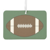 Personalisiert Football Air Freshener Autolufterfrischer (Rückseite)