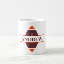 Personalisiert Football Classic Tasse