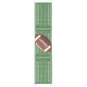 Personalisiert Football Design Table Runner Kurzer Tischläufer (Vorderseite)