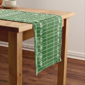 Personalisiert Football Design Table Runner Kurzer Tischläufer (Beispiel)