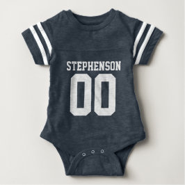 Personalisiert Football Jersey Baby Boy Custom Tex Baby Strampler
