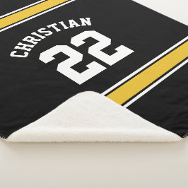 Personalisiert Football Jersey Neuheit Sport Thema Sherpadecke