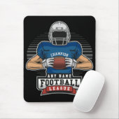 Personalisiert Football League Player Champ Mousepad (Mit Mouse)