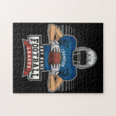 Personalisiert Football League Player Champ Puzzle (Horizontal)