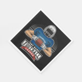 Personalisiert Football League Player Champ Serviette (Ecke)