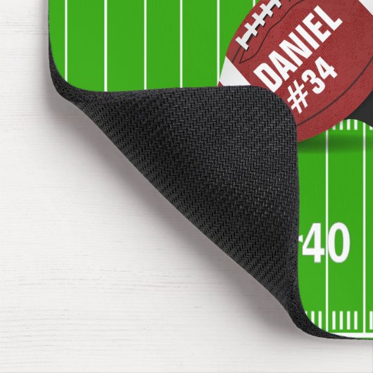 Personalisiert Football Mouse Pad Mousepad (Ecke)