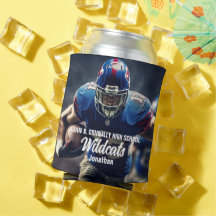 Personalisiert Football Player Foto High School