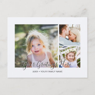 Personalisiert Foto Collage Universelle Grüße Postkarte
