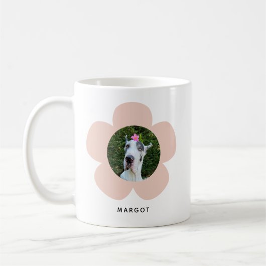 Personalisiert Foto Daisy Kaffeetasse (Links)