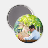 Personalisiert/ Foto hinzufügen Magnet (Vorderseite/Rückseite)