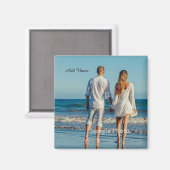 Personalisiert Foto hinzufügen Magnet (Vorderseite/Rückseite)