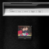 Personalisiert Foto Magnet | Jahr der Minimalistis