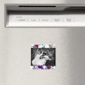 Personalisiert Foto Magnet Lavender Hibisken auf W (In Situ (Geschirrspüler))