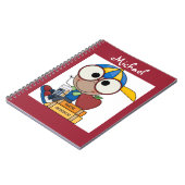 Personalisiert/Foto Notebook/Schulbote Notizblock (Linke Seite)