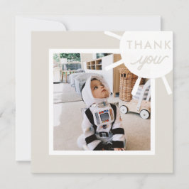 Personalisiert Foto Sun Kindergeburtstag Dankeskarte