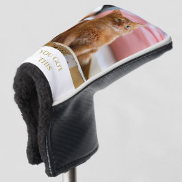 Personalisiert Foto und Text hinzufügen Golf Headcover