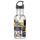 Personalisiert, FotoCollage Oma Edelstahlflasche (Vorderseite)