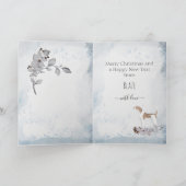 Personalisiert Fox Scent Hound Mama Weihnachten (Innenseite)