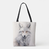Personalisiert Fox Tote Bag | Naturlich Inspiriert Tasche (Rückseite)