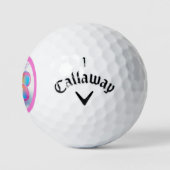 Personalisiert Frangipani Callaway Golf Balls Golfball (Logo)