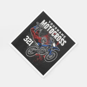 Personalisiert Freestyle Motocross Racing FMX Tric Serviette (Ecke)