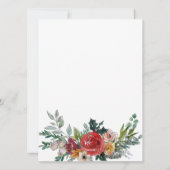 Personalisiert Frohe Weihnachten (Rückseite)