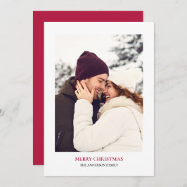 Personalisiert Frohe Weihnachten Foto