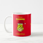 Personalisiert Frohe Weihnachten Funny Funny Festi Kaffeetasse (Links)