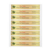 Personalisiert Frohe Weihnachten Holly Rücksendead (Bogen)