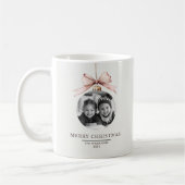"Personalisiert frohe Weihnachten Kaffeetasse (Links)