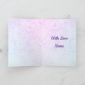 Personalisiert Frohe Weihnachten Oma Karte (Innenseite)