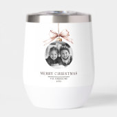"Personalisiert frohe Weihnachts-Foto-Geschenk (Vorderseite)