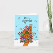 Personalisiert Frohe Weihnachtskarte Karte (Vorderseite)