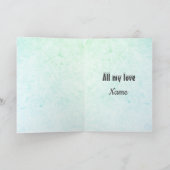 Personalisiert Frohe Weihnachtsmusik Karte (Innenseite)