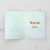 Personalisiert Frohe Weihnachtsmusik Karte (Innenseite)