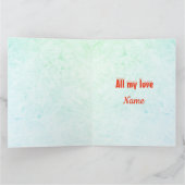 Personalisiert Frohe Weihnachtsmusik Karte (Innenseite)