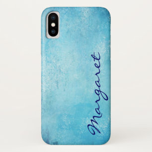 Personalisiert fröhliches blaues Wasser Case-Mate iPhone Hülle